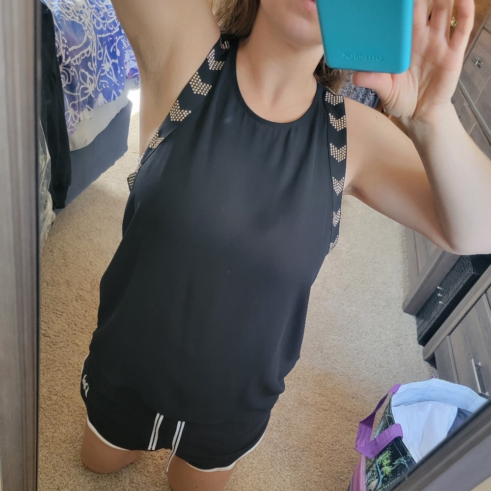 Black dress top